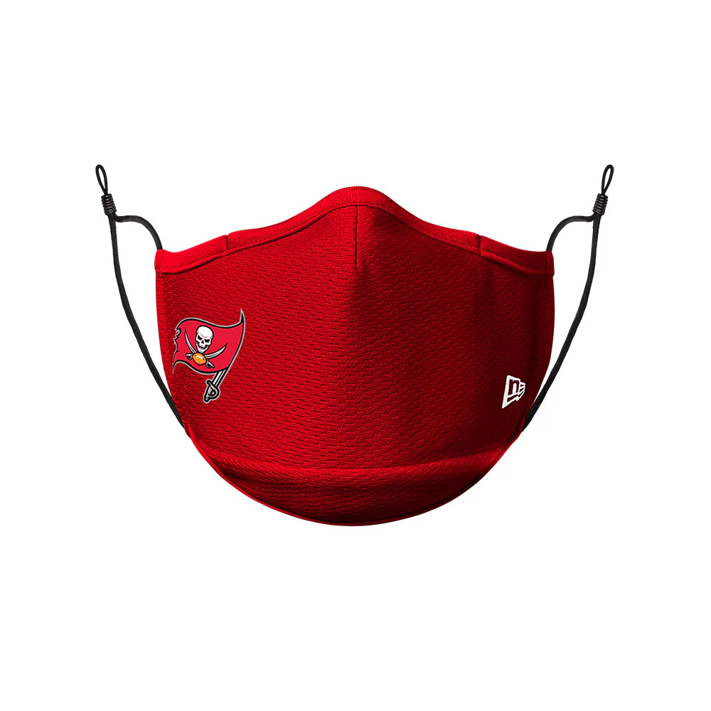 Tampa Bay Buccaneers New Era Team Colour On-Field Face Cover Mask - Image 2