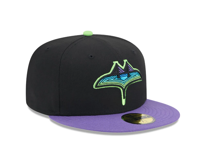 Tampa Bay Rays New Era 2024 City Connect Authentic Collection On-Field 59FIFTY Fitted Hat - Image 3