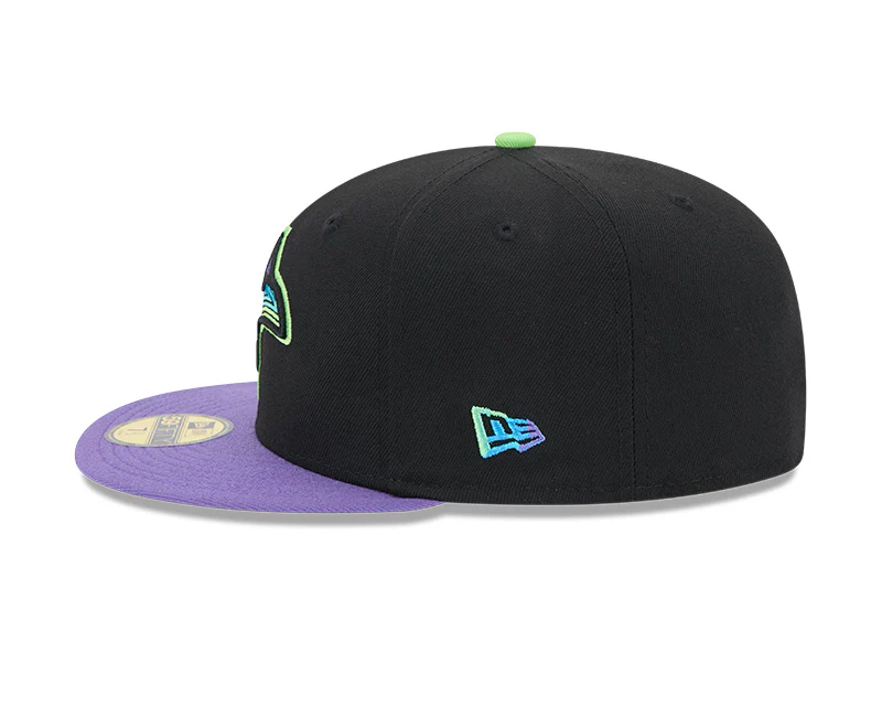 Tampa Bay Rays New Era 2024 City Connect Authentic Collection On-Field 59FIFTY Fitted Hat - Image 4