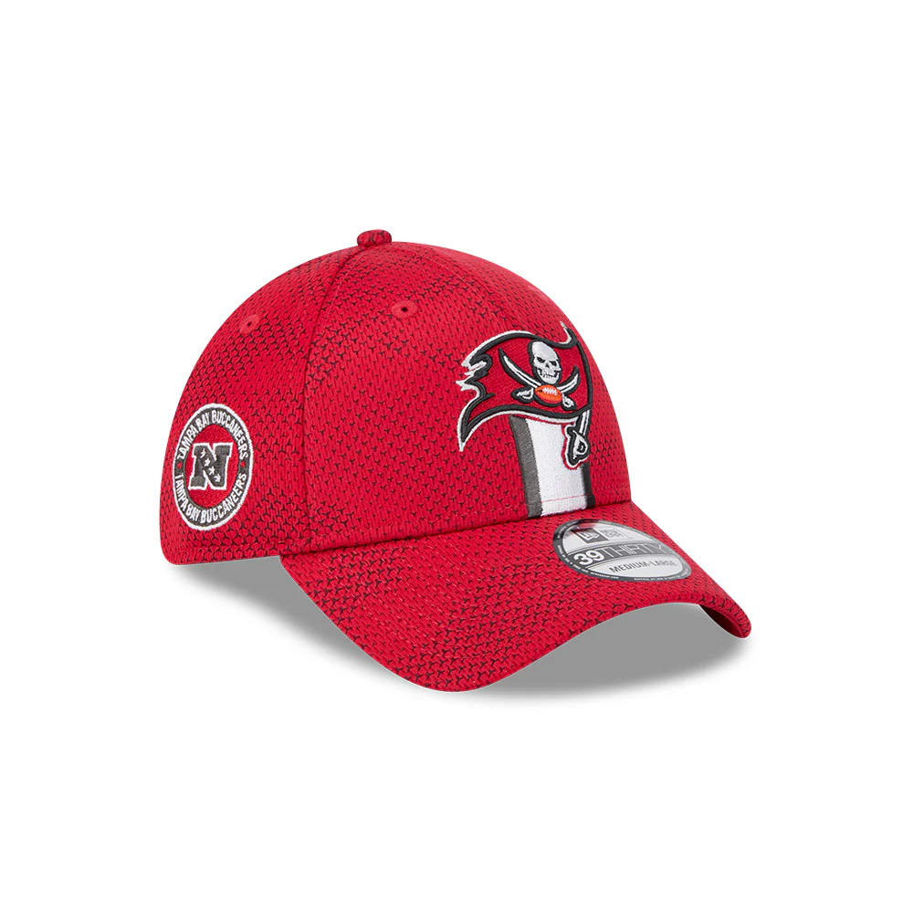 Tampa Buccaneers NFL 2024 Sideline New Era 39 Thirty Flex Hat - Red - Image 7