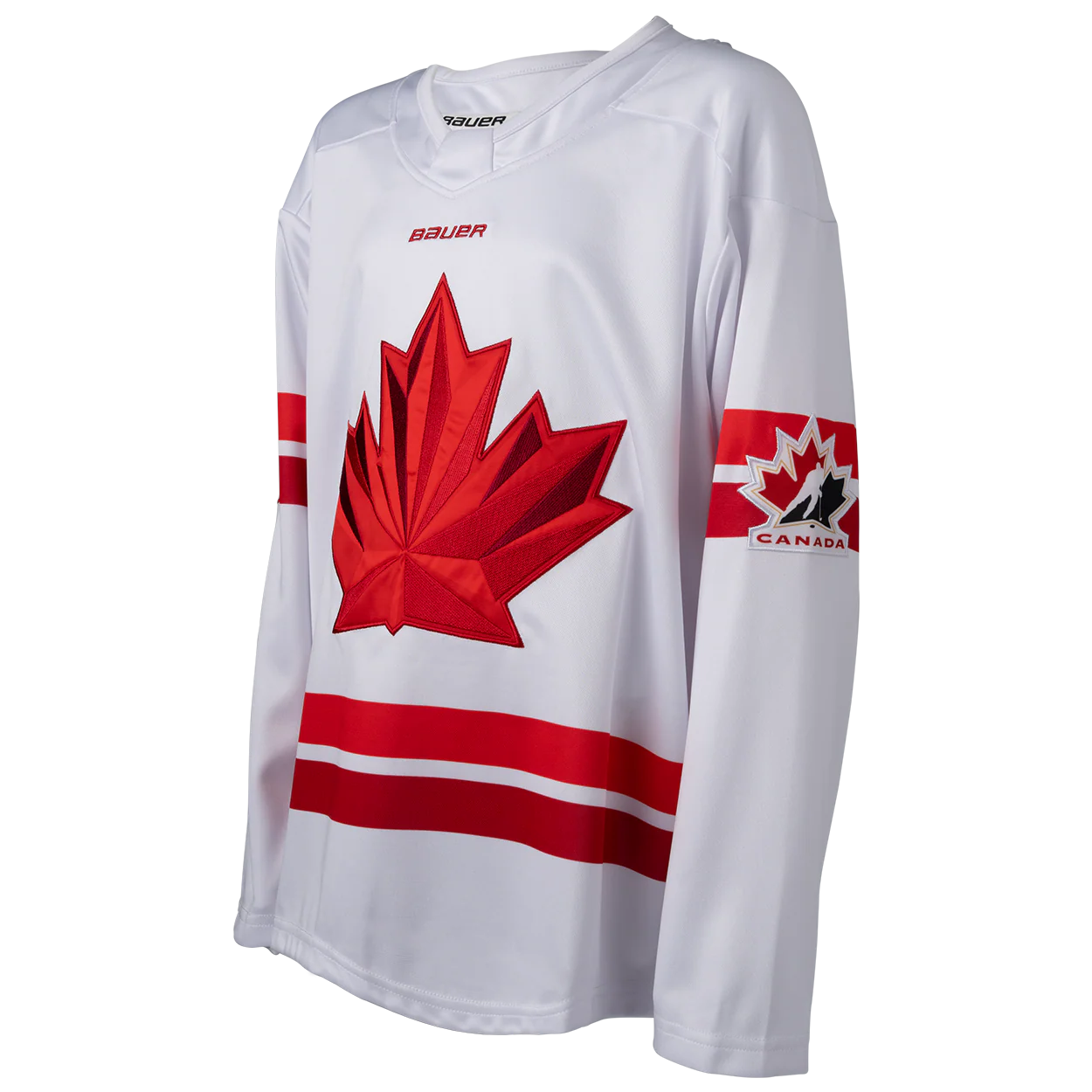 Team Canada 2026 Olympics Bauer Replica Jersey - White - Image 2