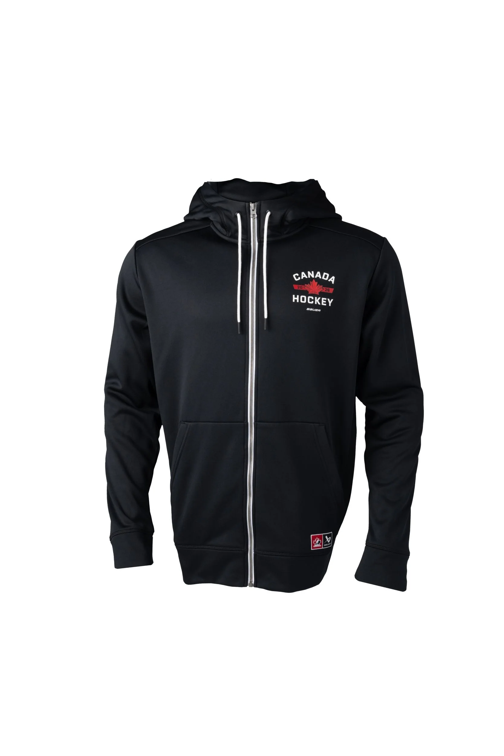 Team Canada Hockey Bauer Olympics Full-zip Hoodie - Black