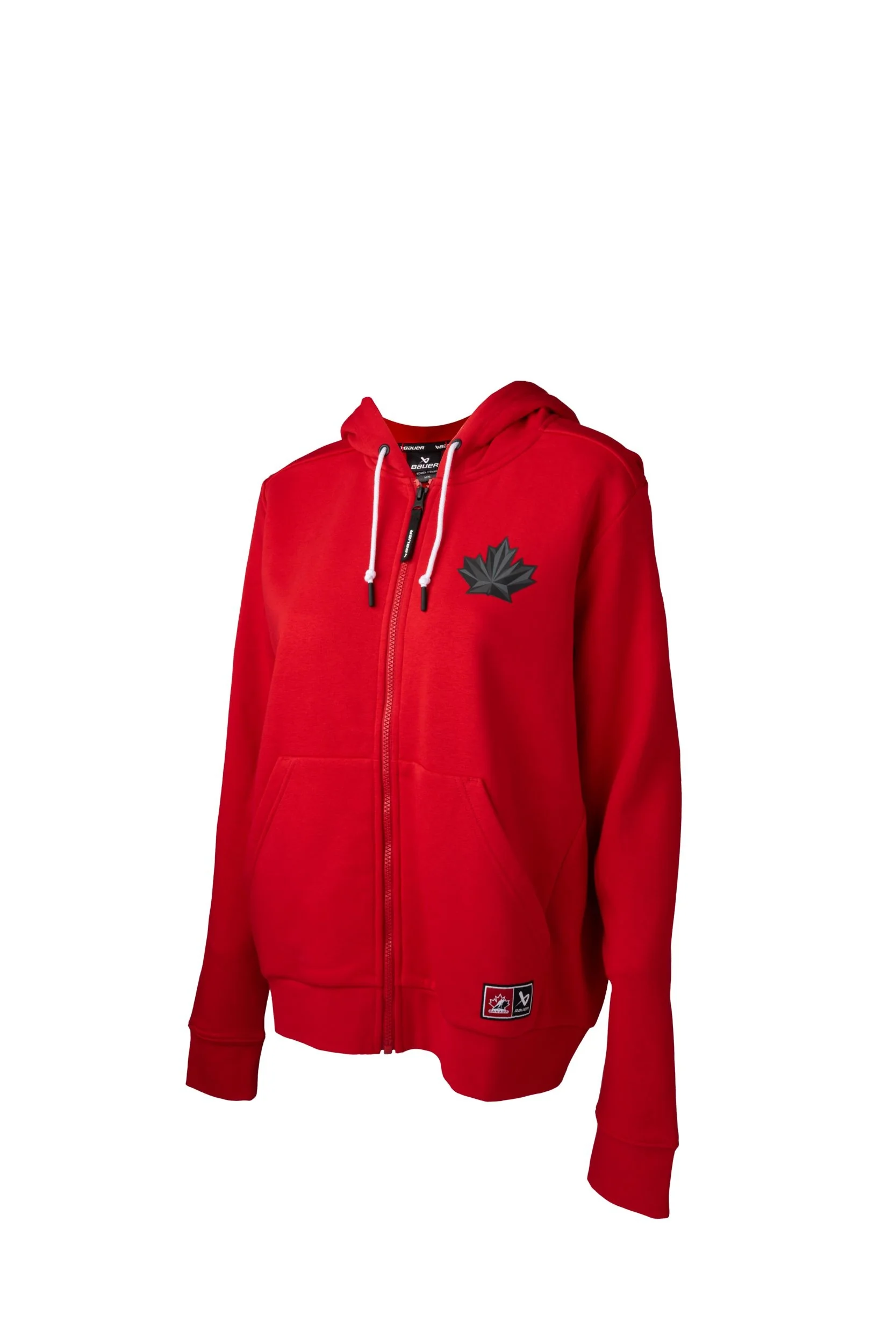 Women's Team Canada Hockey Bauer Olympics Full-zip Hoodie - Red - Image 2