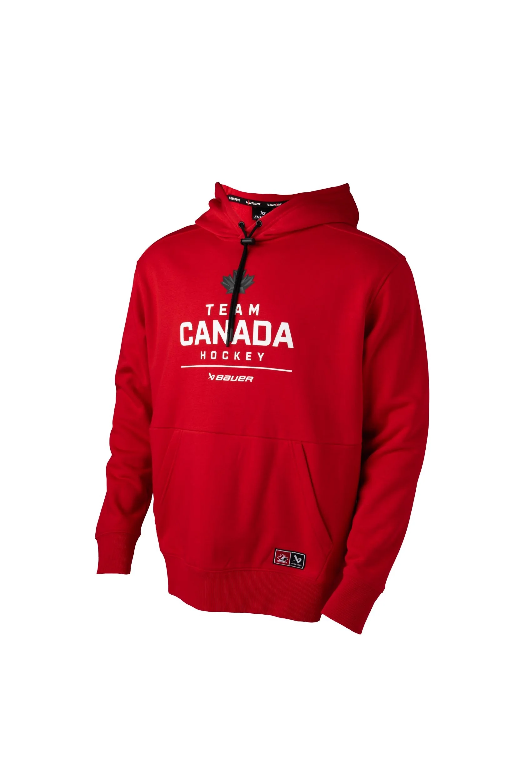 Team Canada Hockey Bauer Olympics Red Stacked Hoodie - Red - Image 2