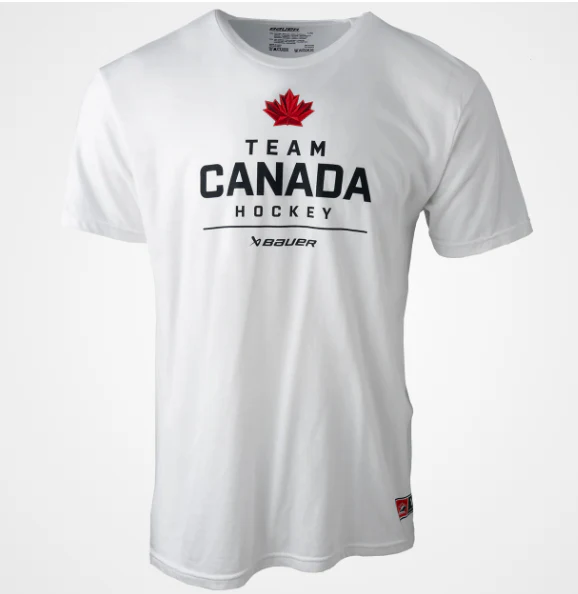 Team Canada Hockey Bauer Olympics Stacked Up T-Shirt - White