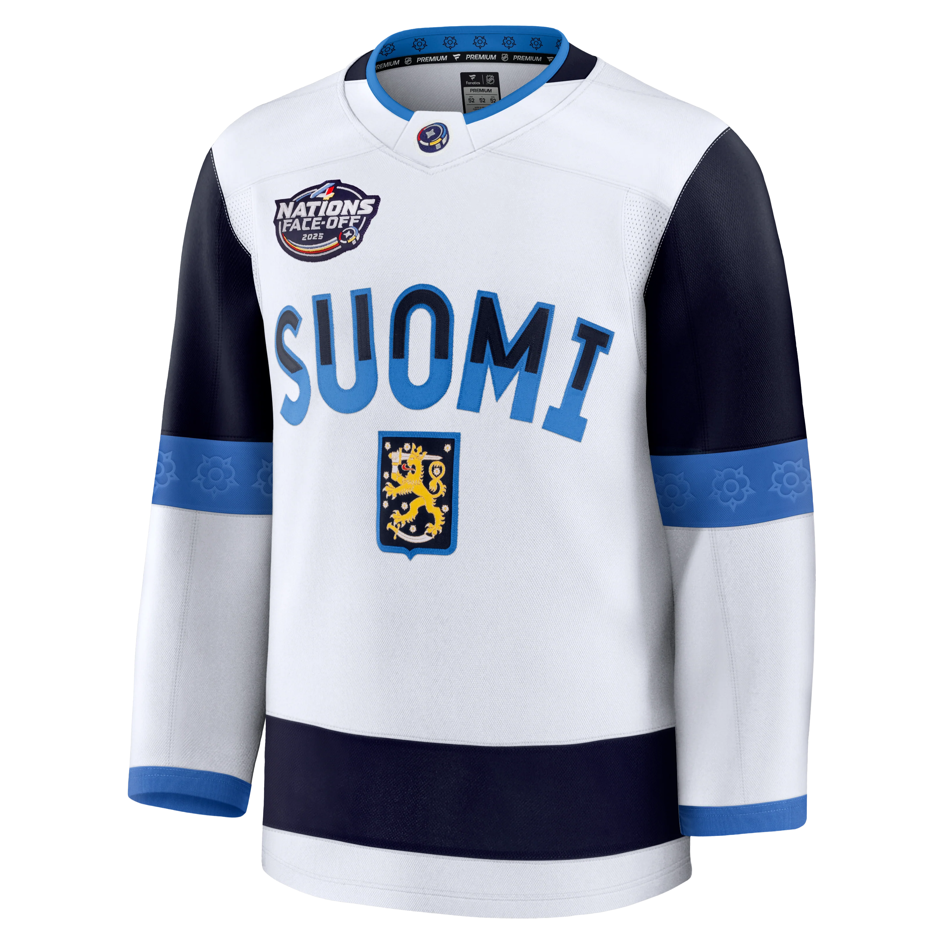 Team Finland 4 Nations Face-Off 2025 Fanatics Premium Jersey - Image 2