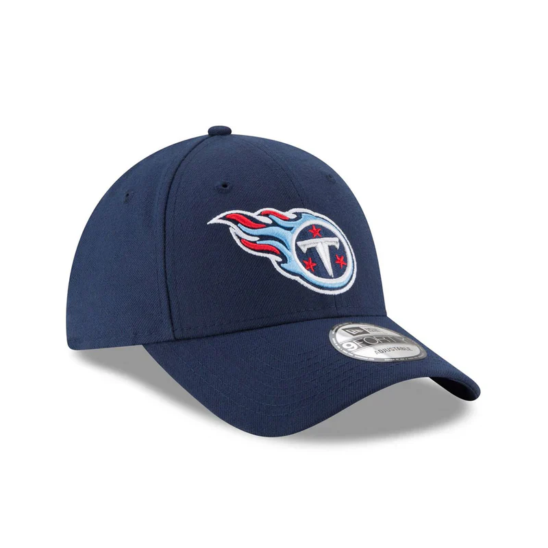 Tennessee Titans NFL New Era 9FORTY Adjustable Hat - Dark Blue - Image 3