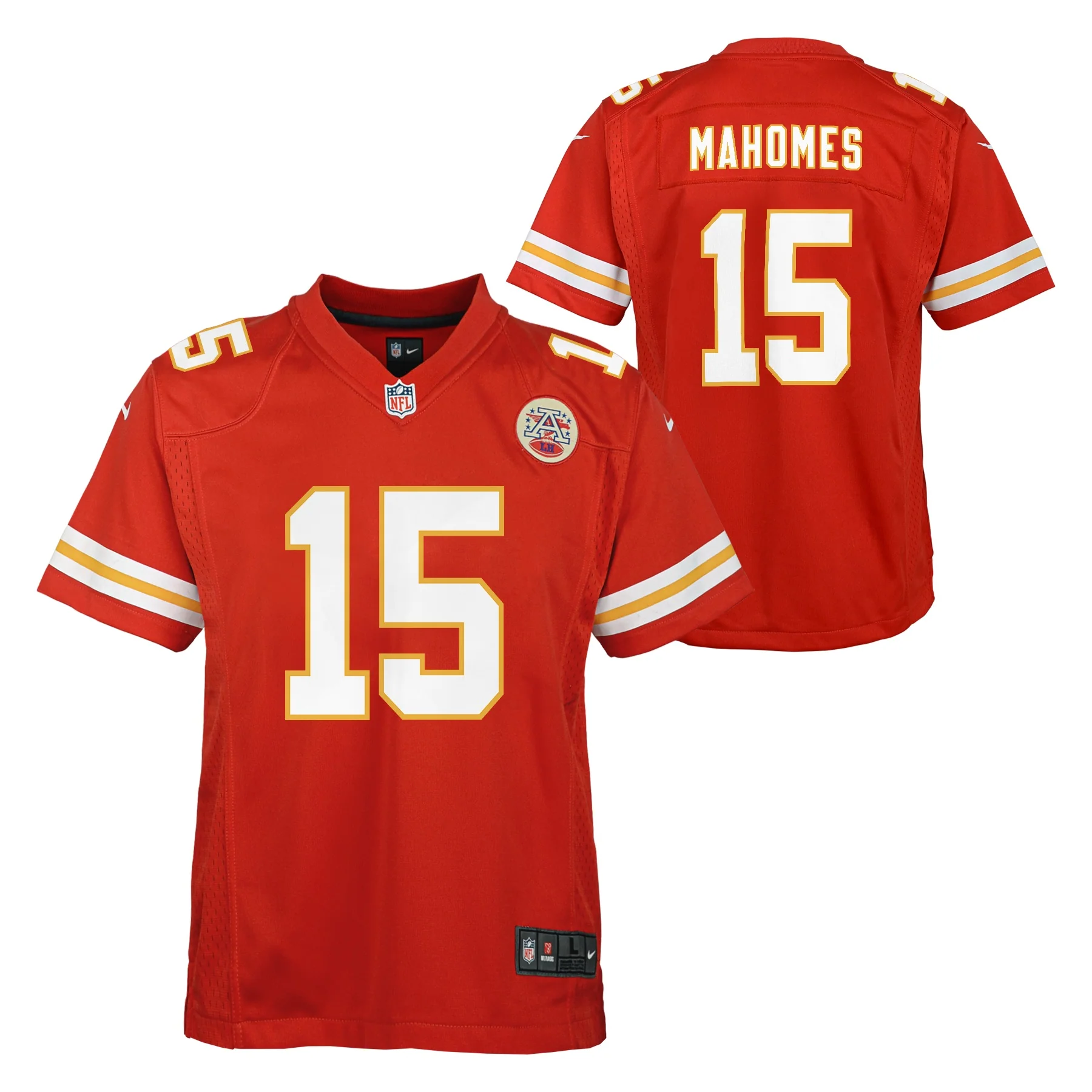 Toddler Patrick Mahomes Red Kansas City Chiefs Nike - Game Jersey - Image 3