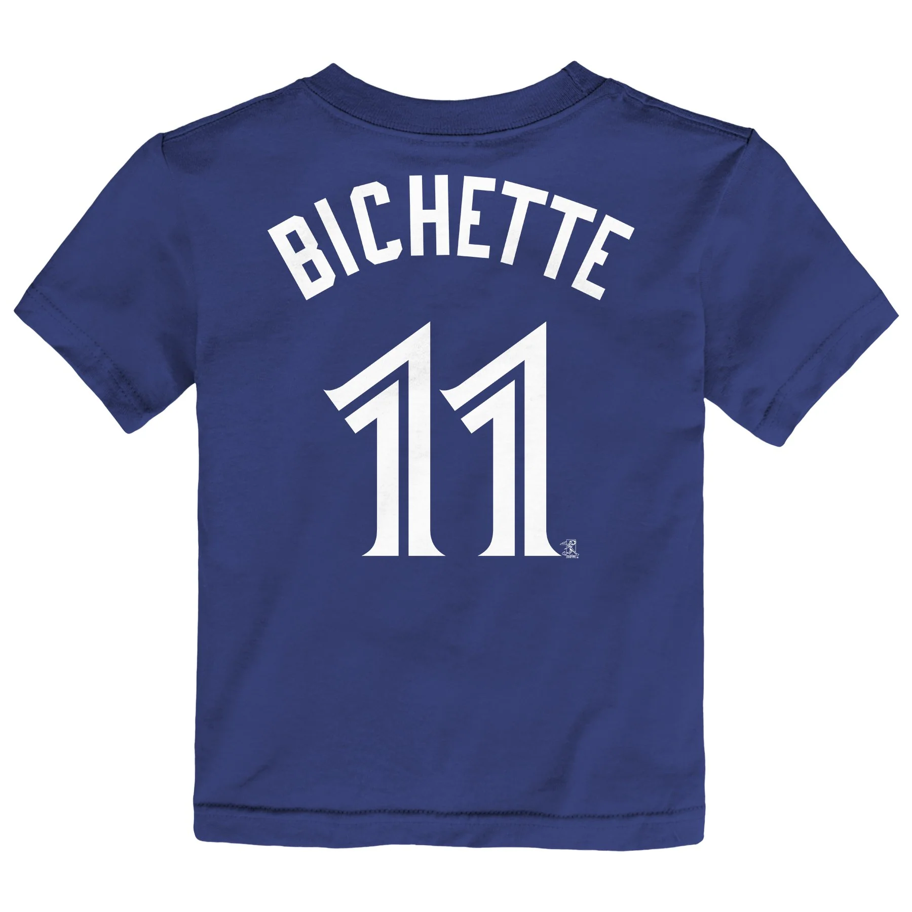 Toddler Toronto Blue Jays Bichette Jr. #11 Nike Royal Blue Name & Number T-Shirt - Image 4