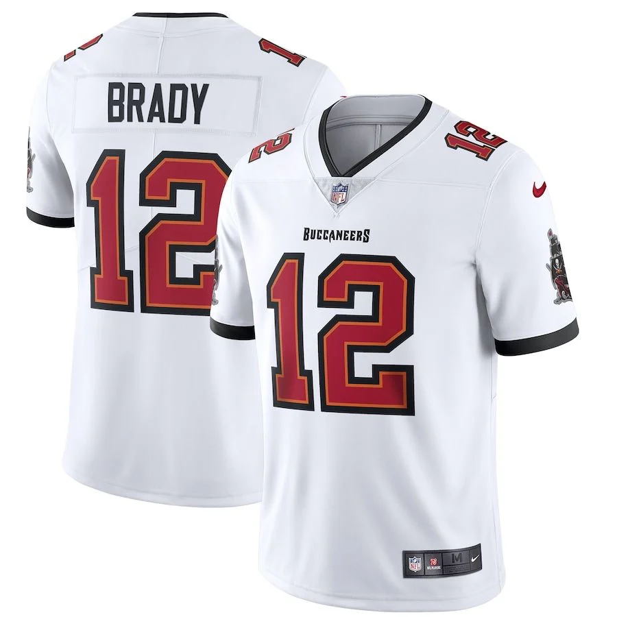 Tom Brady #12 Tampa Bay Buccaneers White Nike F.U.S.E Limited Jersey