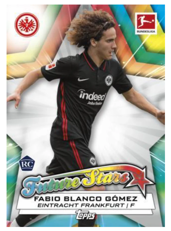 2021-22 Topps Bundesliga Soccer - 8 Card Pack from Hobby Box - Image 5