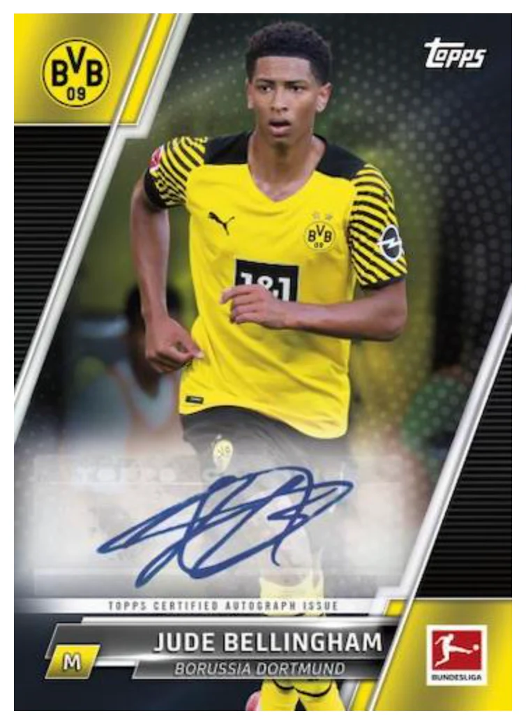 2021-22 Topps Bundesliga Soccer - 8 Card Pack from Hobby Box - Image 6