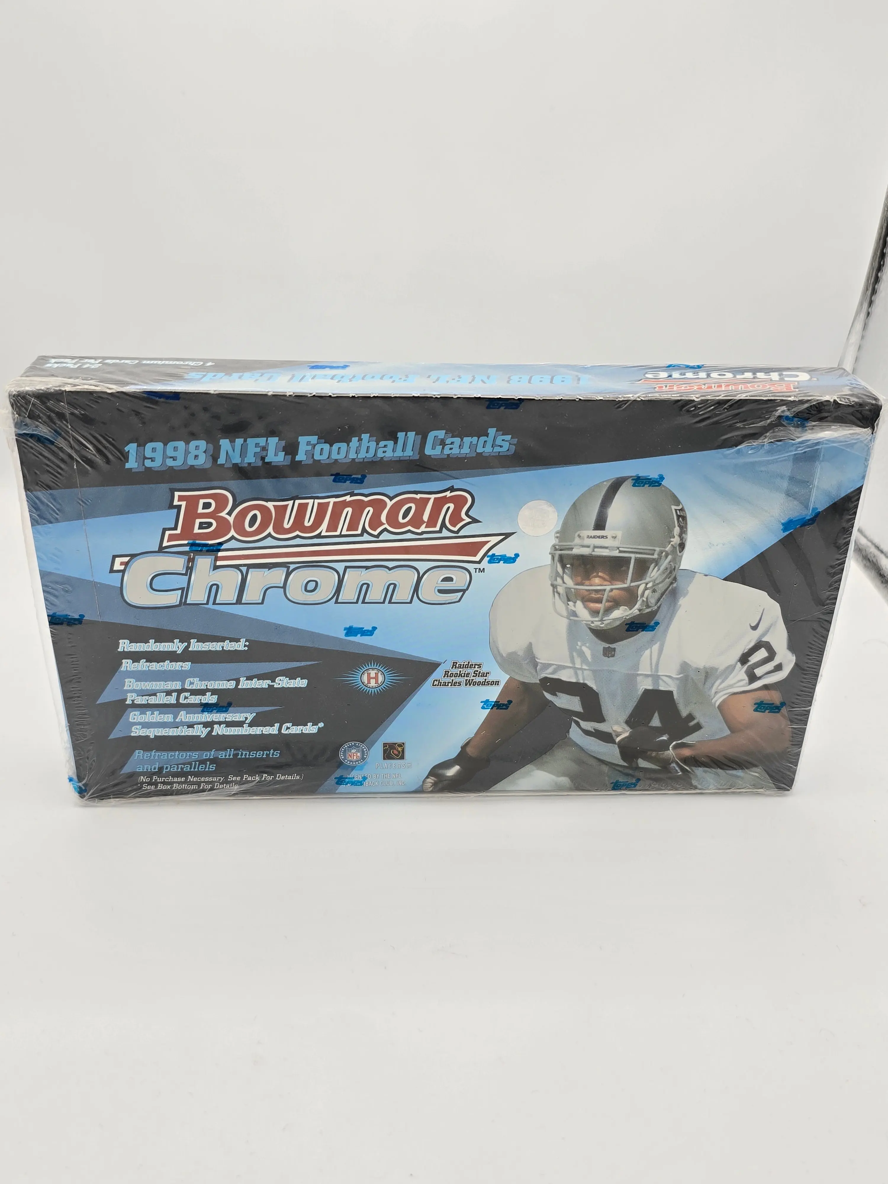 Topps Bowman Chrome 1998 NFL Football Cards Hobby Box