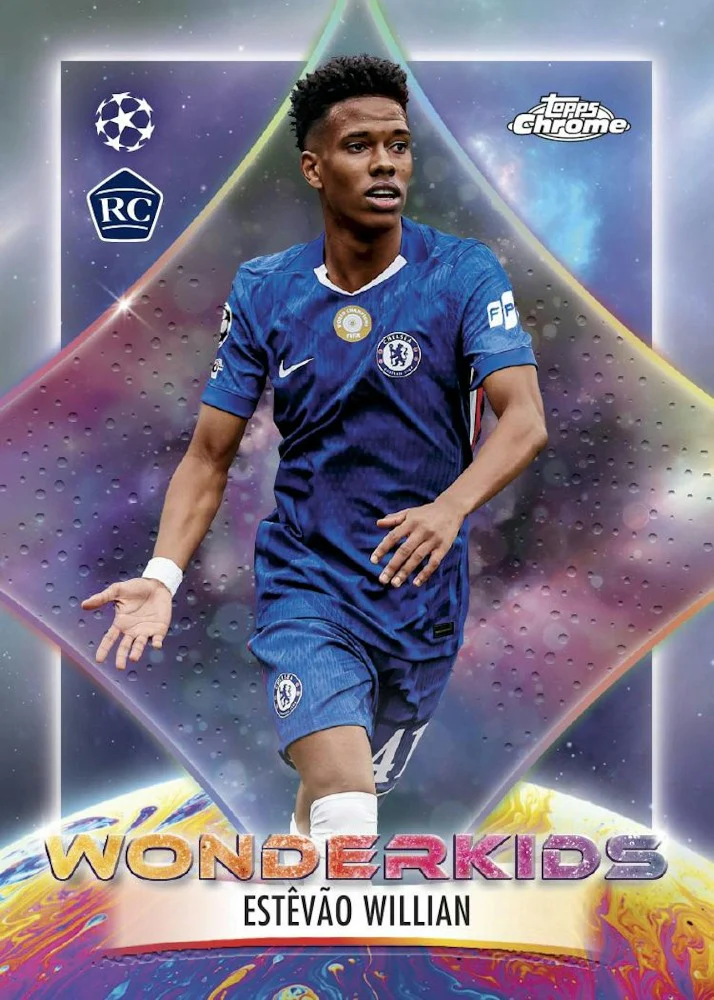 Topps Chrome 2025/26 UEFA Club Competitions Official Trading Cards - 4 Card per pack - Image 4