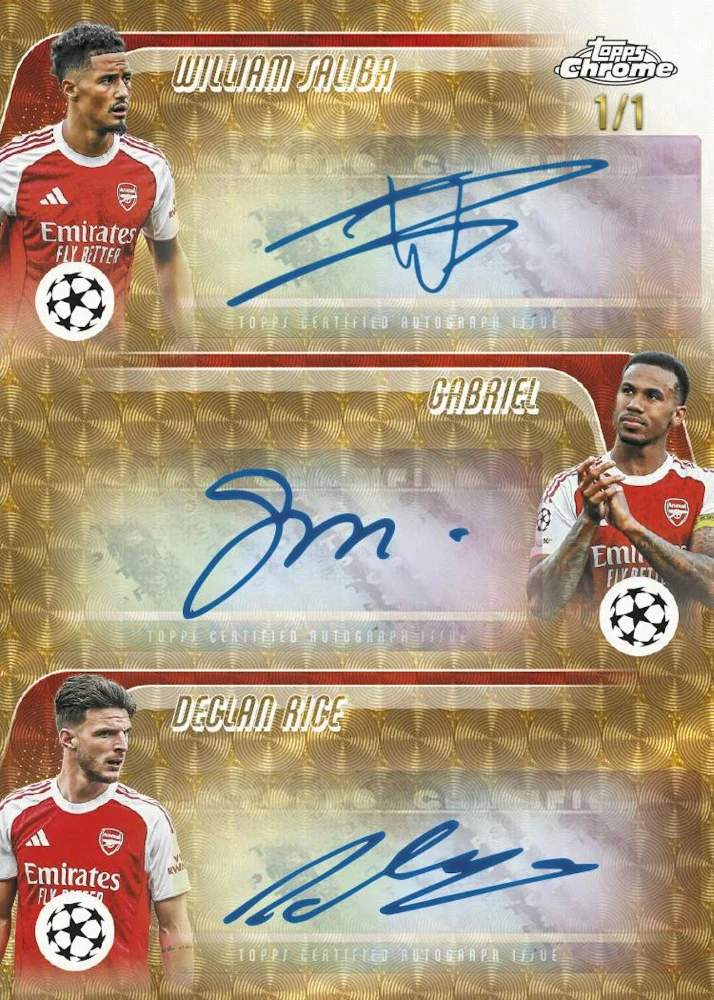 Topps Chrome 2025/26 UEFA Club Competitions Official Trading Cards - 4 Card per pack - Image 7