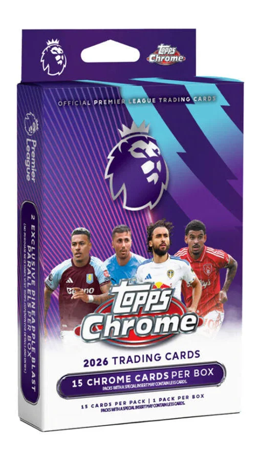 Topps Chrome 25/26 Premier League Hanger Box