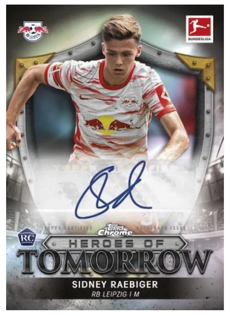 Topps Chrome Bundesliga Soccer 2021/22 Hobby Lite Box - Image 2