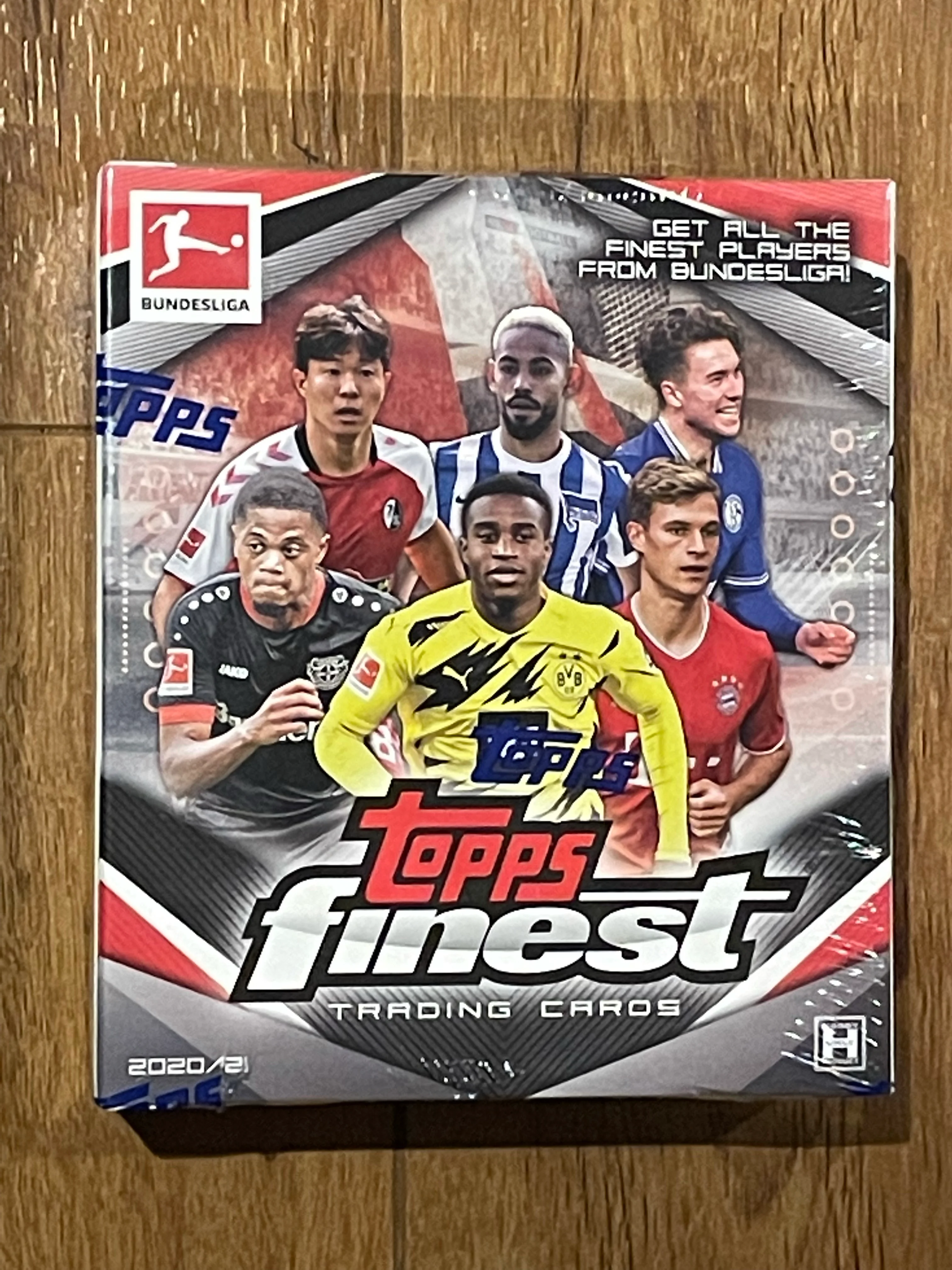 Topps Finest Bundesliga Soccer 2020/21 Hobby Mini Box - 6 Packs / 5 Cards Per Pack