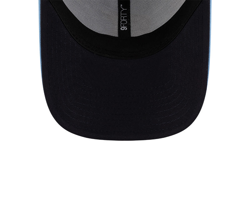 TORONTO ARGONAUTS CFL 2025 New Era 9FORTY Adjustable MeshBack Hat - Sky Blue - Image 4