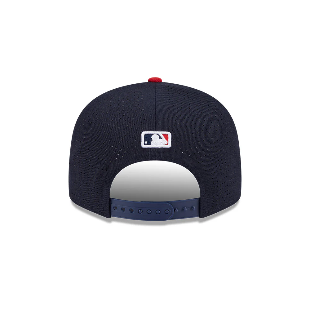 Toronto Blue Jays 2025 All-Star Games 9FIFTY 2-Tone Split Panel New Era Snapback Hat - Black/Red - Image 5