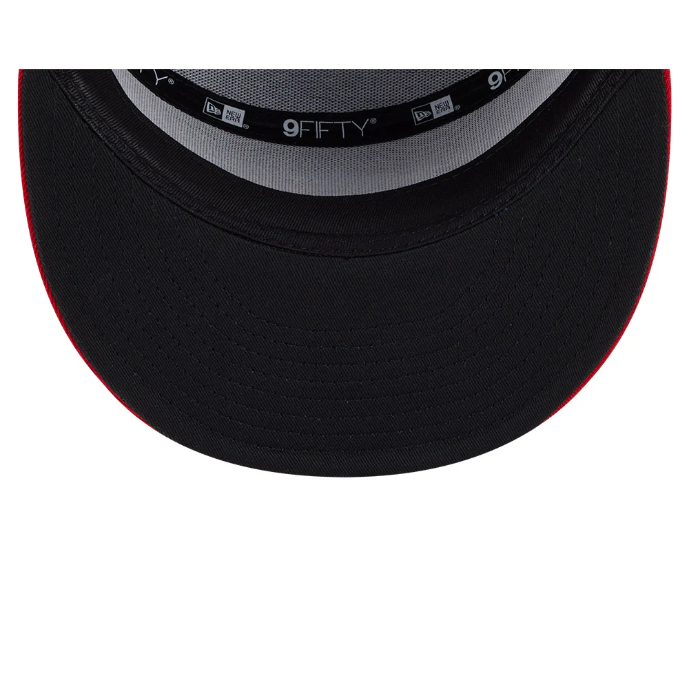Toronto Blue Jays 2025 All-Star Games 9FIFTY 2-Tone Split Panel New Era Snapback Hat - Black/Red - Image 7