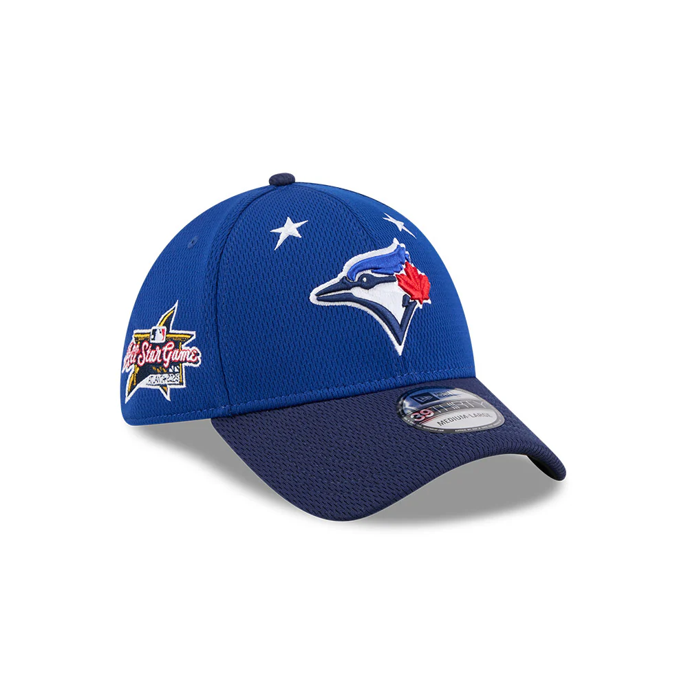 Toronto Blue Jays 2025 All Stars Game New Era - 39THIRTY Flex Hat - Blue - Image 2