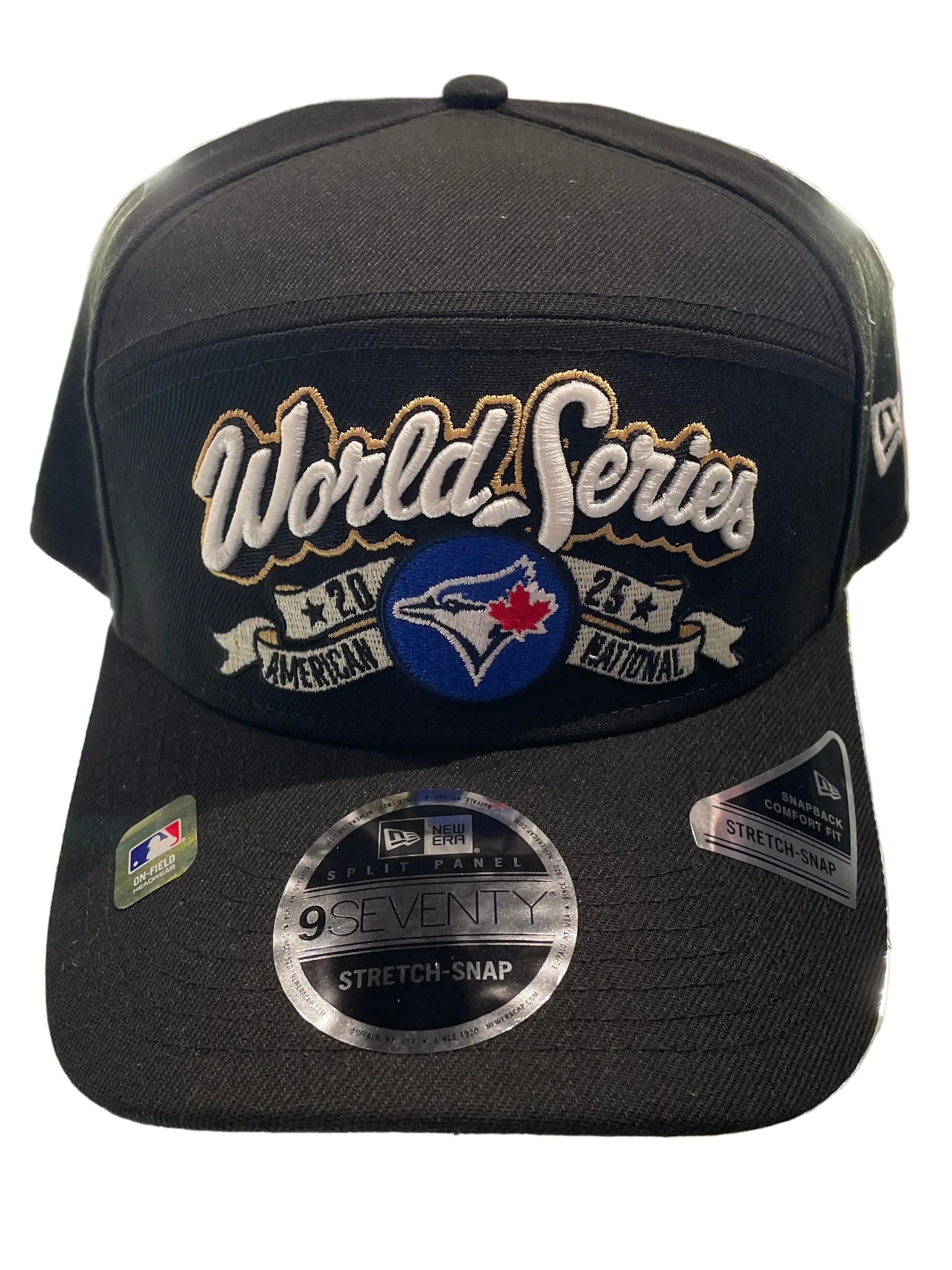 Toronto Blue Jays 2025 MLB LCS Champions 9SEVENTY Adjustable Hat New Era – Embroidered Patch Edition (Restock) - Image 2