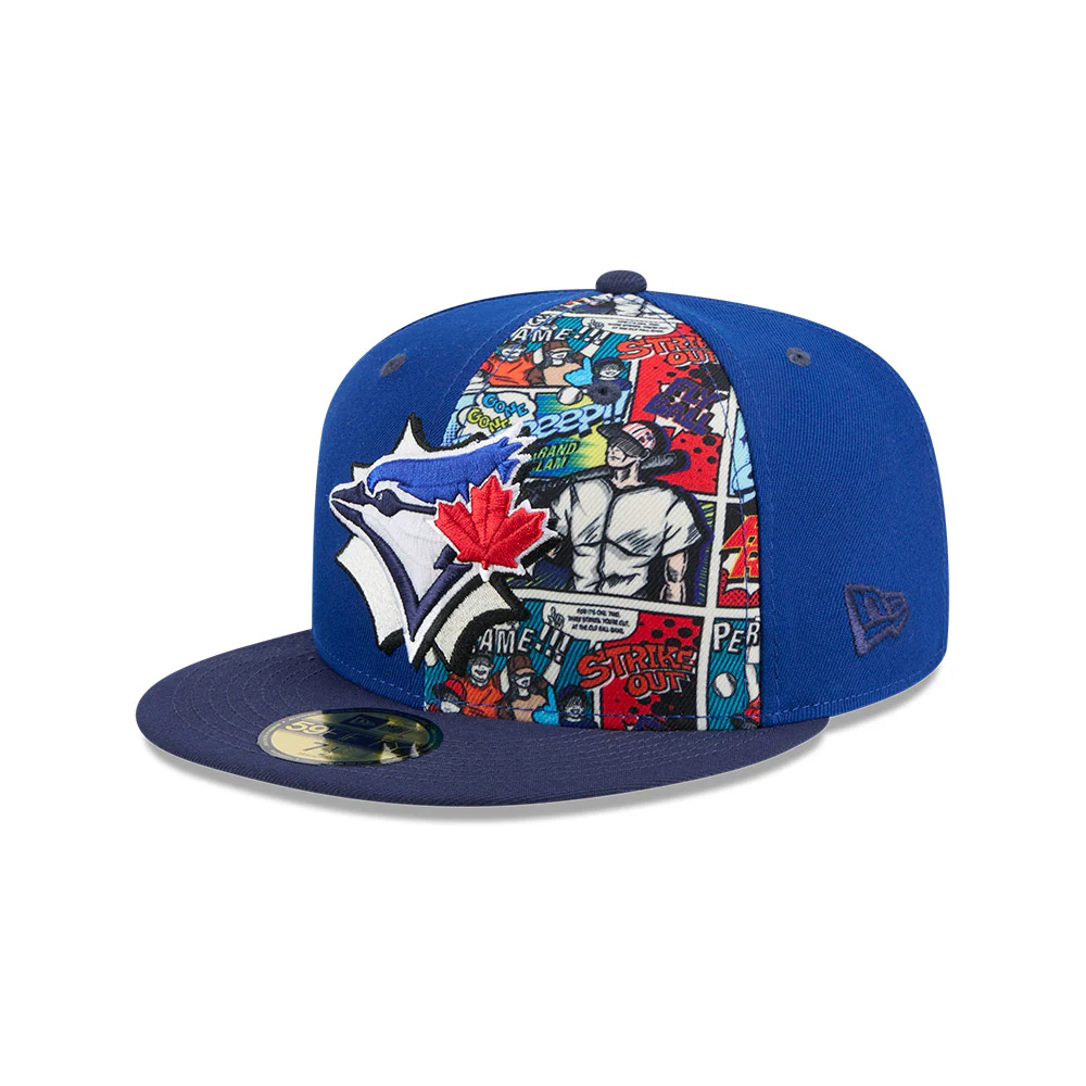 Toronto Blue Jays 2025 Player Weekend New Era - 59Fifty Fitted Hat - Blue - Image 3