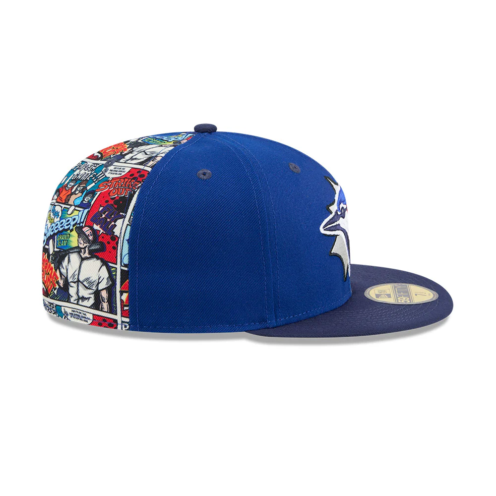 Toronto Blue Jays 2025 Player Weekend New Era - 59Fifty Fitted Hat - Blue - Image 6
