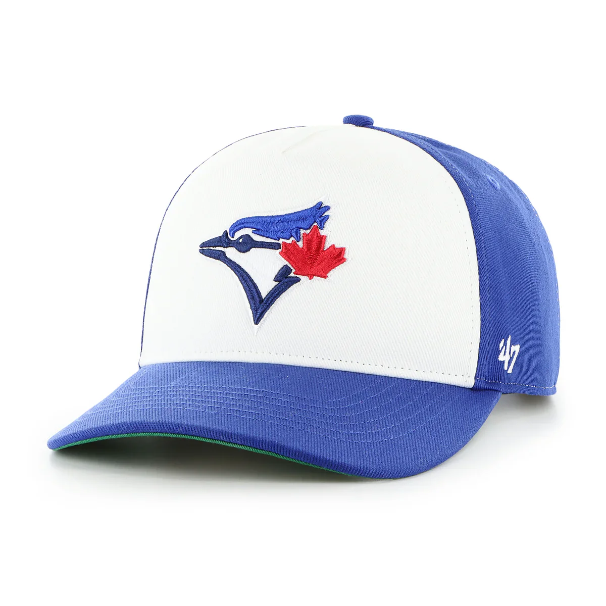 Toronto Blue Jays 47' Brand Golden Age Two-Tone Hitch A-Frame Snap-Back Hat - Blue/White