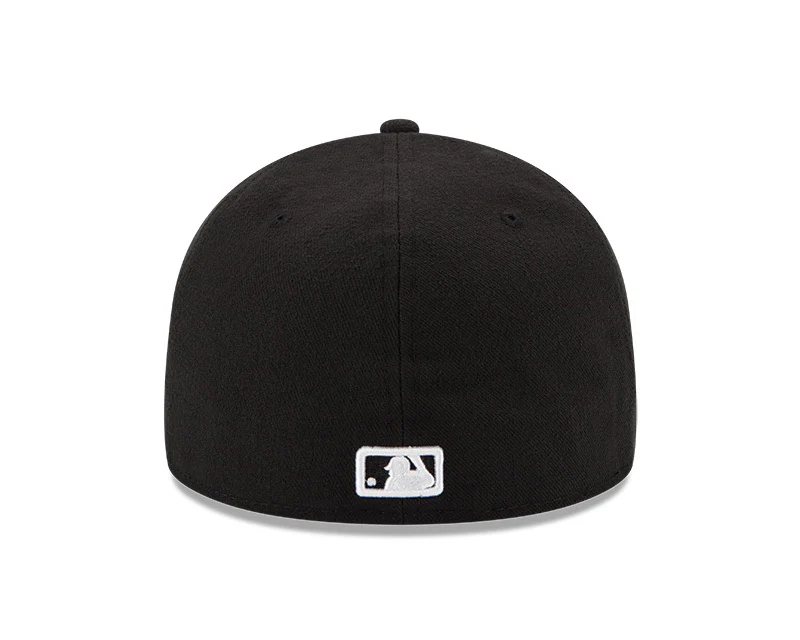 Toronto Blue Jays Black/White 59Fifty Fitted Hat - Image 4