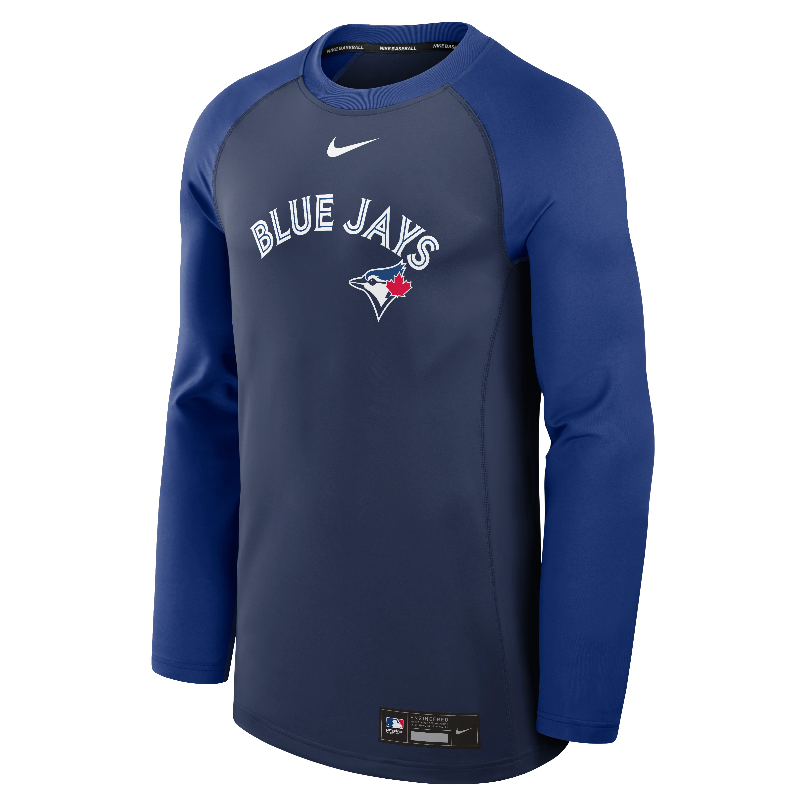 Toronto Blue Jays Dri-Fit Midnight Blue Long Sleeve T-Shirt - Image 2