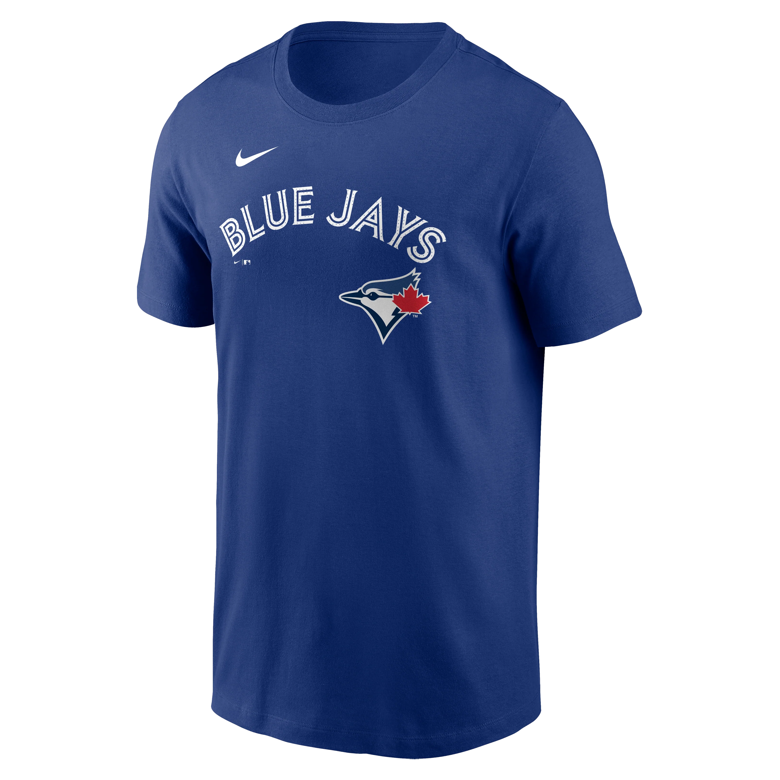 Toronto Blue Jays George Springer #4 Nike Royal Blue Name & Number T-Shirt - Image 3