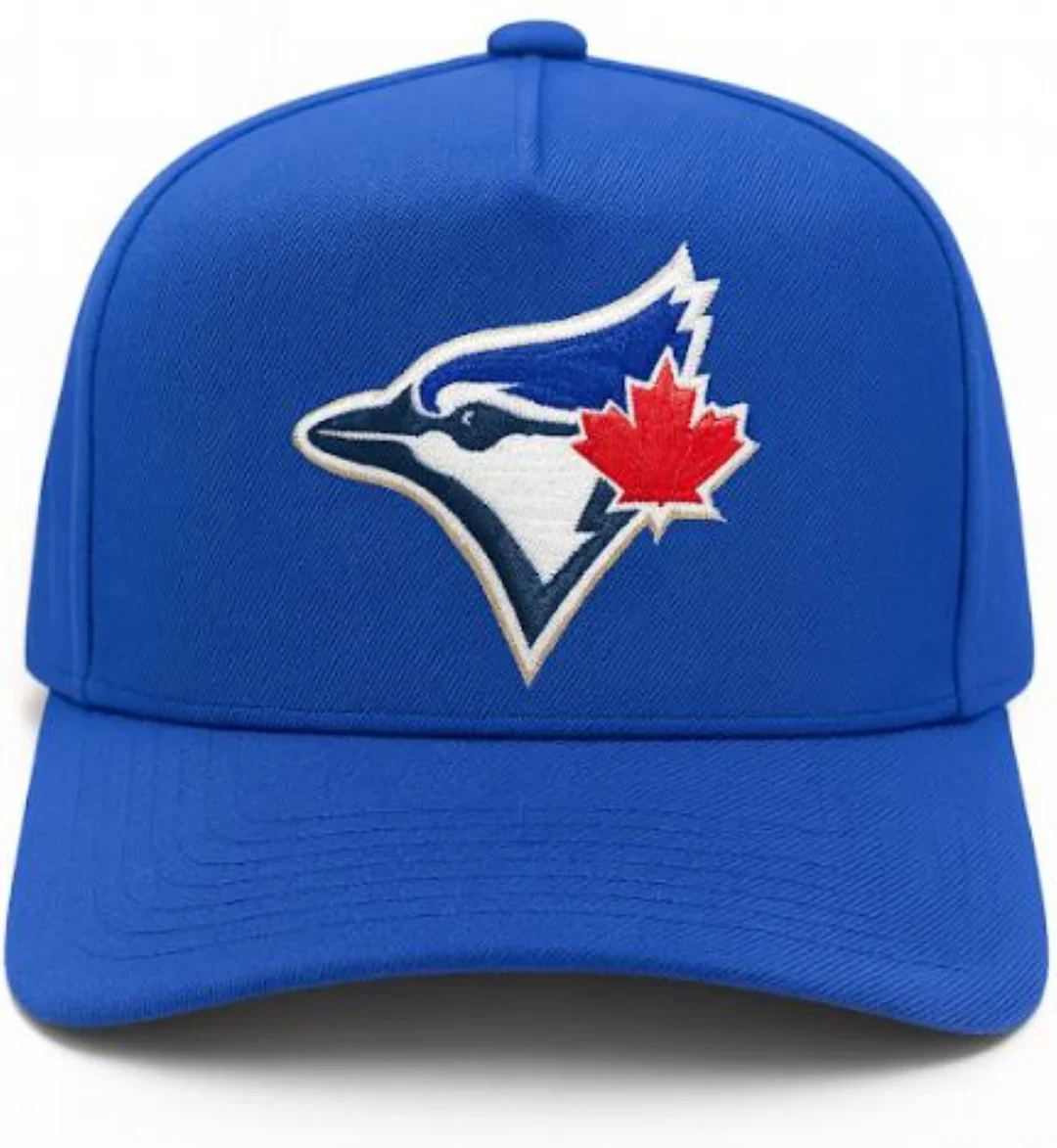 Toronto Blue Jays Mitchell & Ness MLB 2025 World Series Adjustable A-Frame Hat - Blue - Image 2