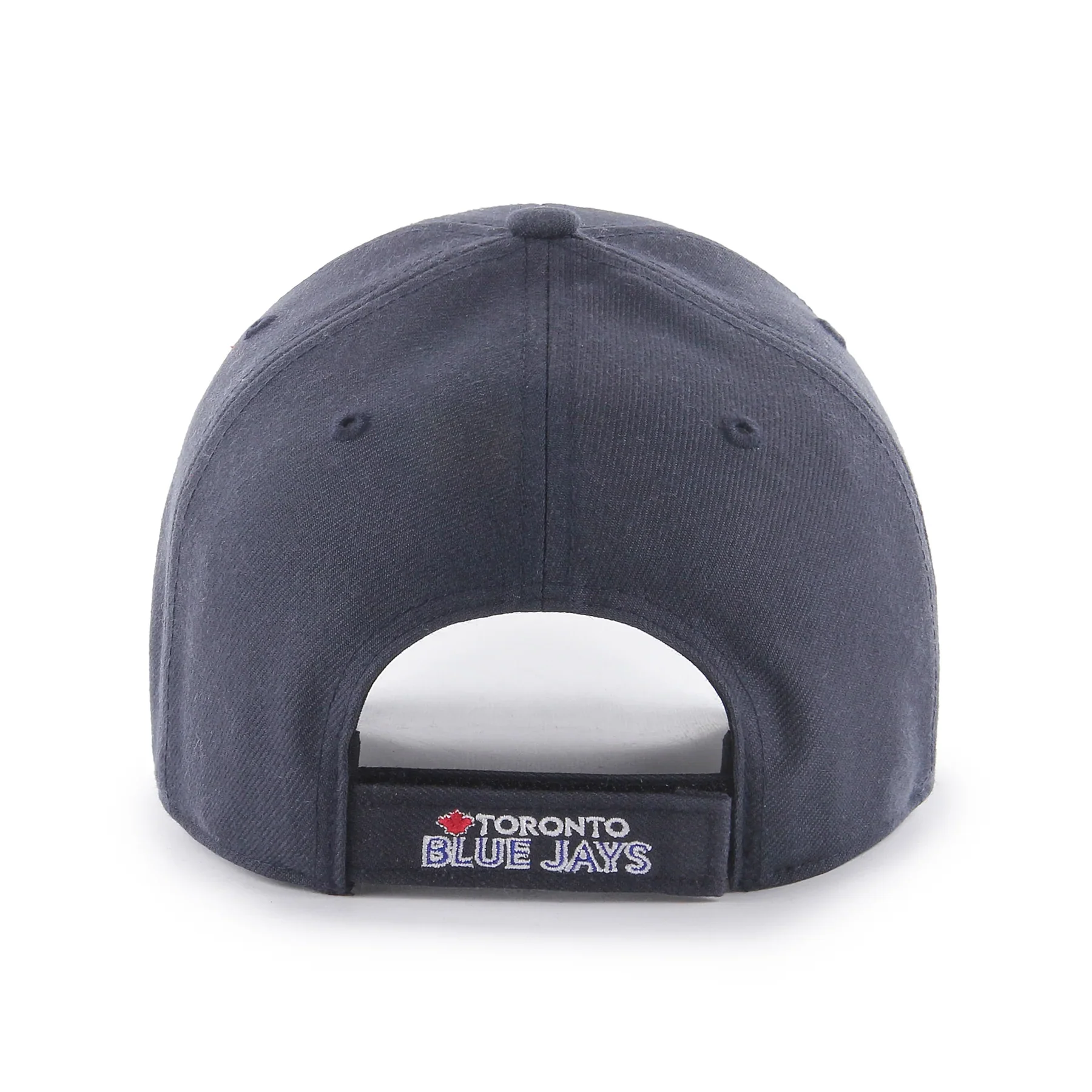 Toronto Blue Jays MVP Two-Tone 47 Brand Adjustable Hat - Black/Blue - Image 2