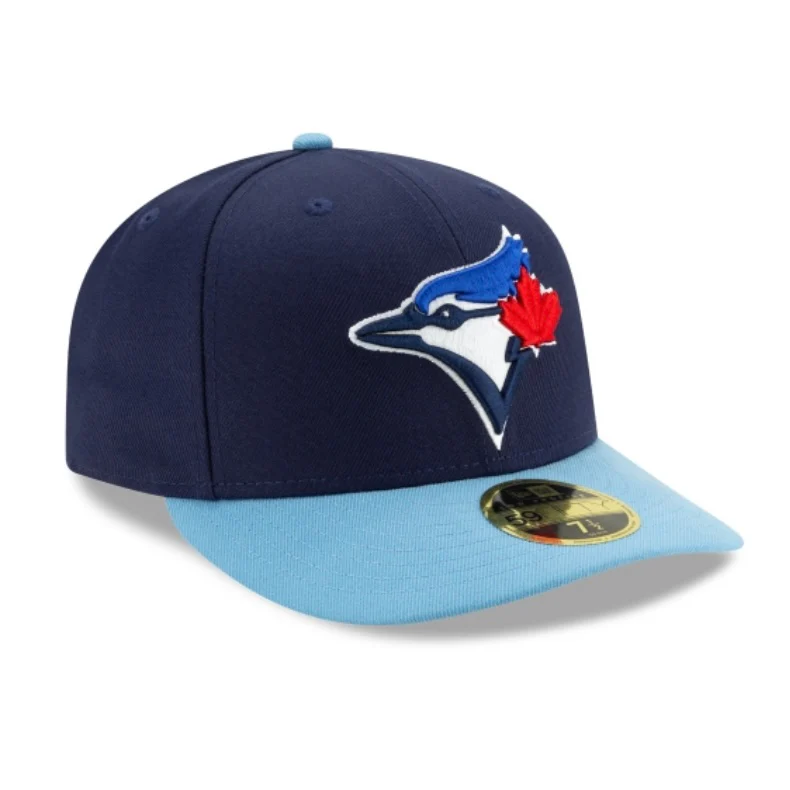 Toronto Blue Jays Navy/ Light Blue New Alternate 4 Low Profile New Era - 59FIFTY Fitted Hat - Image 3