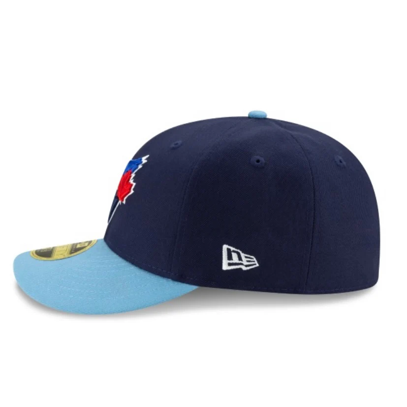 Toronto Blue Jays Navy/ Light Blue New Alternate 4 Low Profile New Era - 59FIFTY Fitted Hat - Image 5