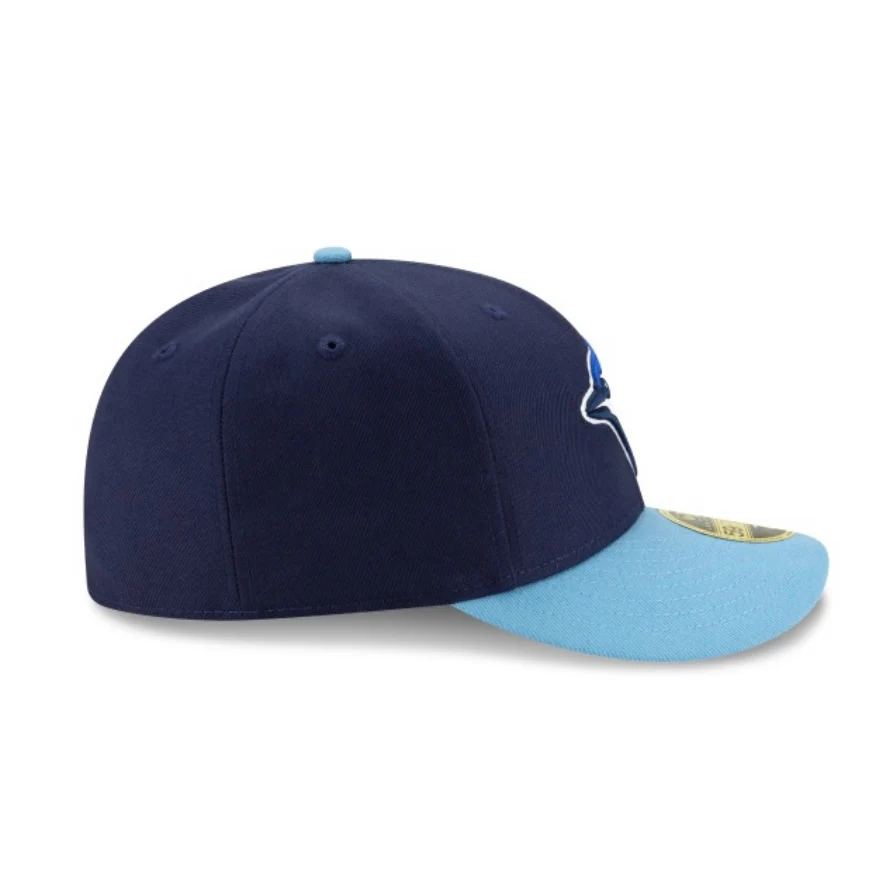 Toronto Blue Jays Navy/ Light Blue New Alternate 4 Low Profile New Era - 59FIFTY Fitted Hat - Image 6