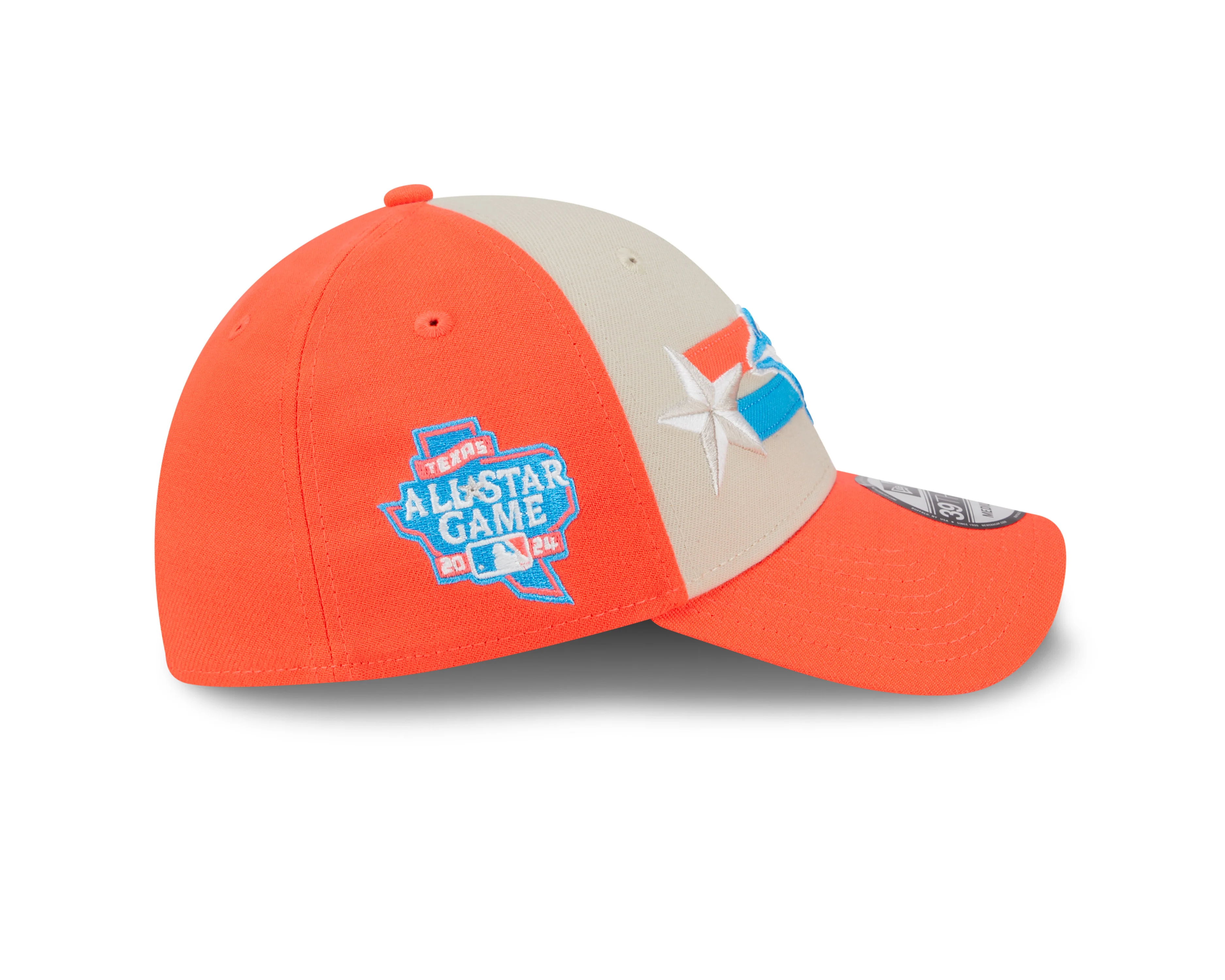 Toronto Blue Jays New Era 2024 All-Star Game 39THIRTY Flex Hat - Cream - Image 5
