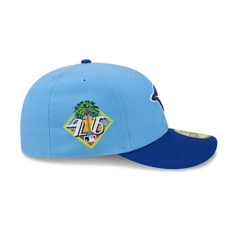 Toronto Blue Jays New Era 2026 Spring Training 59FIFTY Fitted Hat - Powder Blue/Royal - Image 4