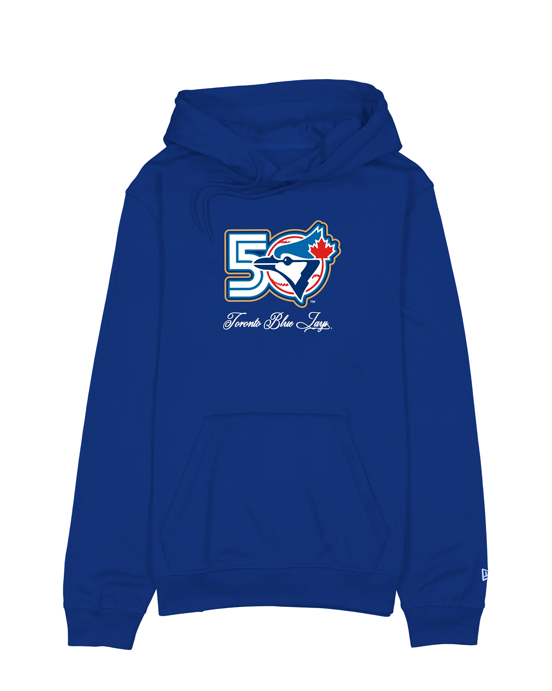 Toronto Blue Jays New Era 50th Season Anniversary Hoodie - Blue