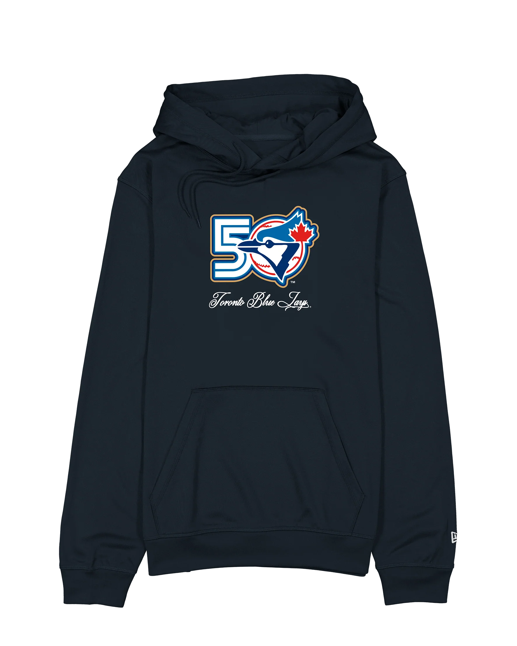 Toronto Blue Jays New Era 50th Season Anniversary Hoodie - Navy