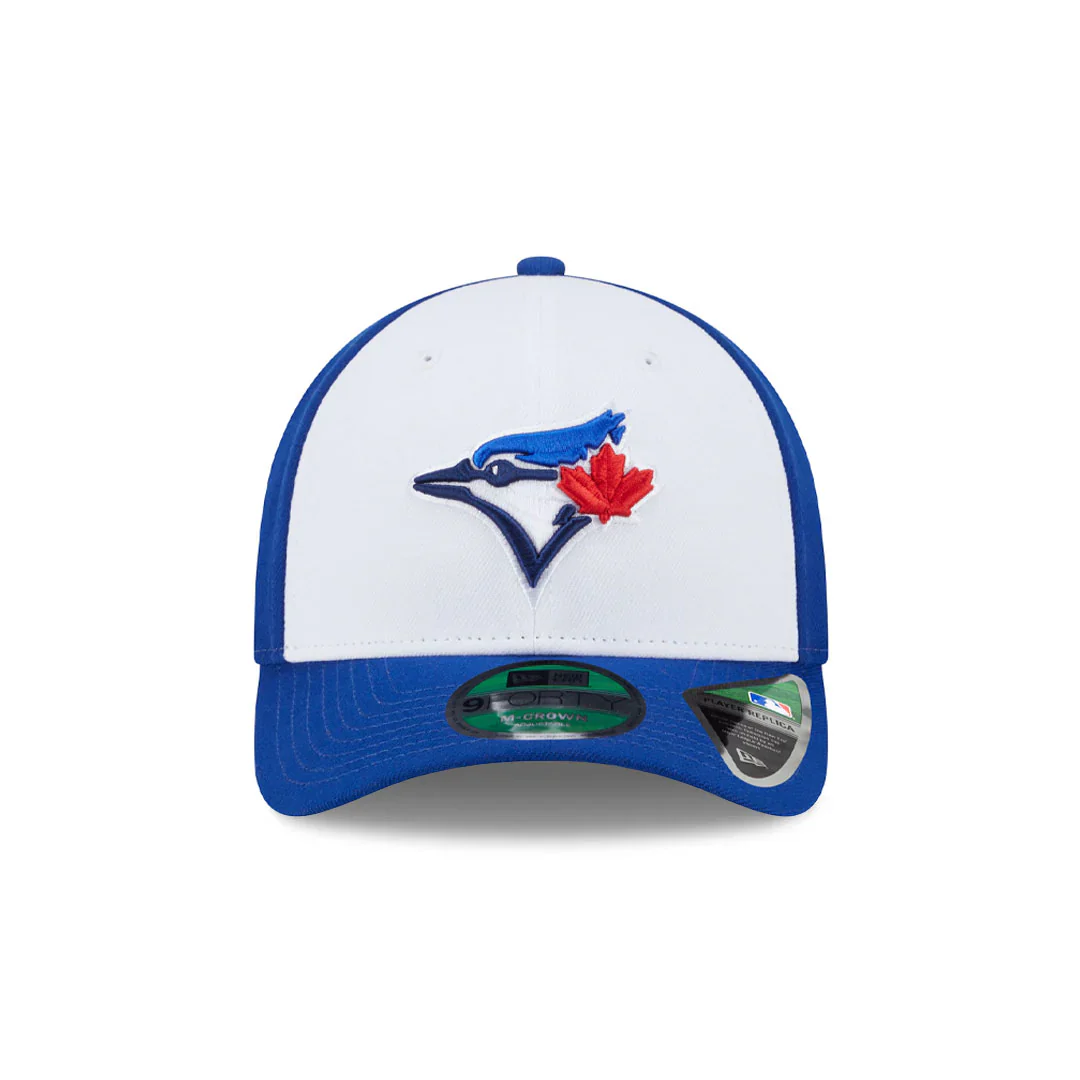 Toronto Blue Jays New Era 50th Season Anniversary On-Field 9FORTY 2-Tone M-Frame SnapBack Hat - Image 3
