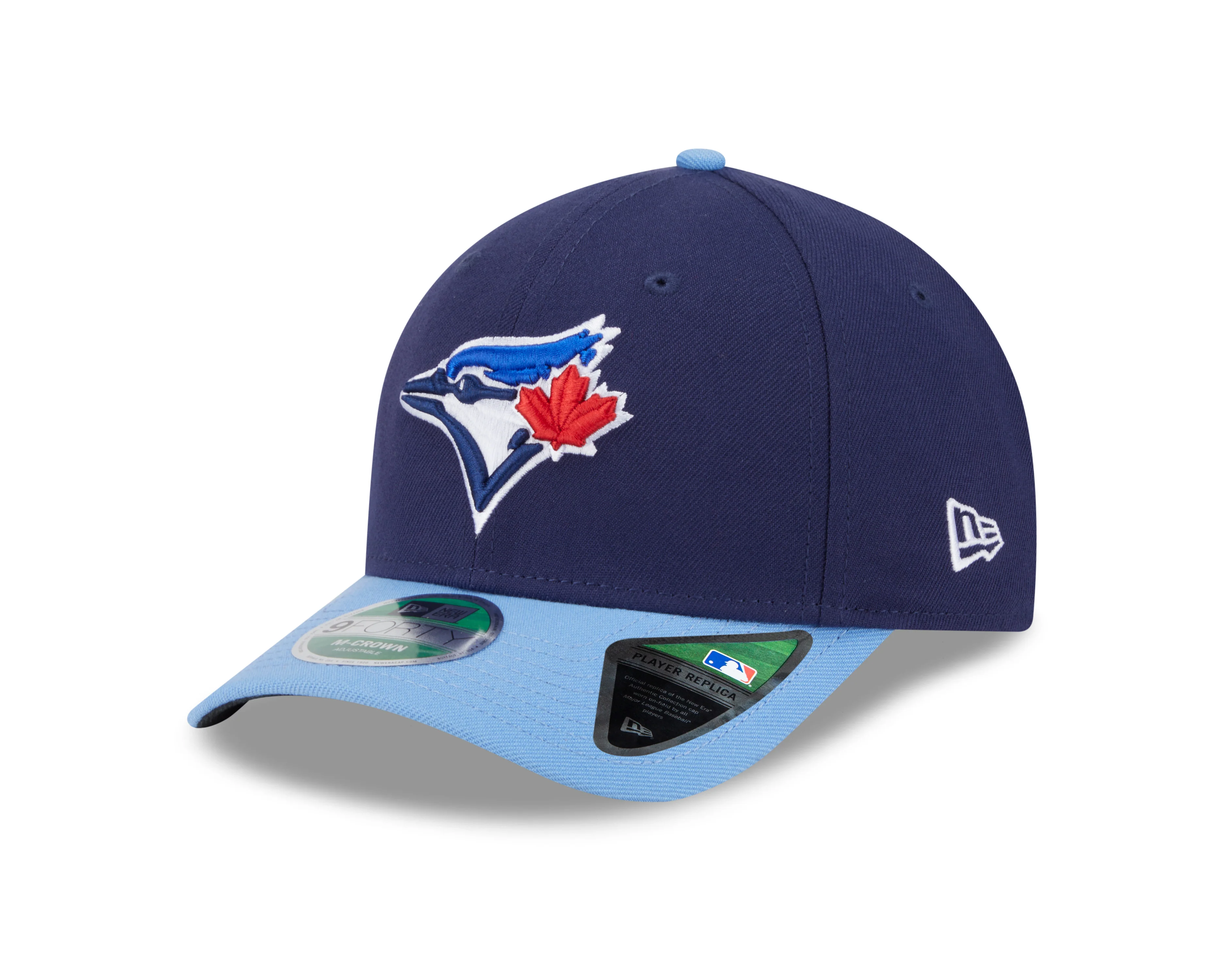 Toronto Blue Jays New Era 50th Season Anniversary On-Field 9FORTY 2-Tone Navy A-Frame SnapBack Hat - Image 2