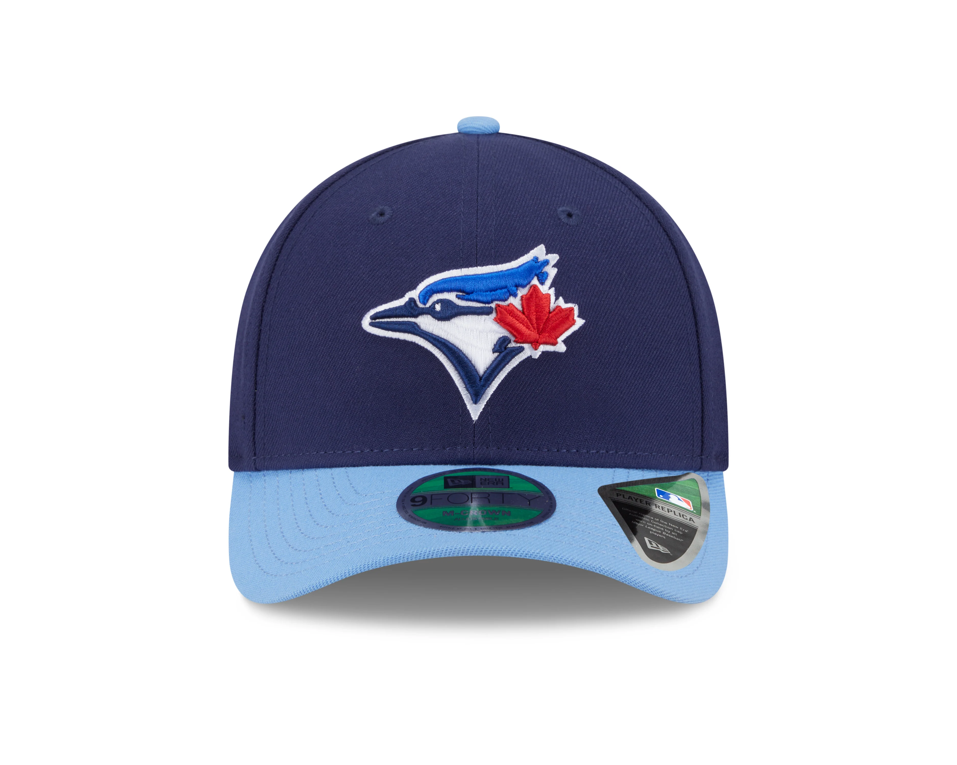 Toronto Blue Jays New Era 50th Season Anniversary On-Field 9FORTY 2-Tone Navy A-Frame SnapBack Hat - Image 3