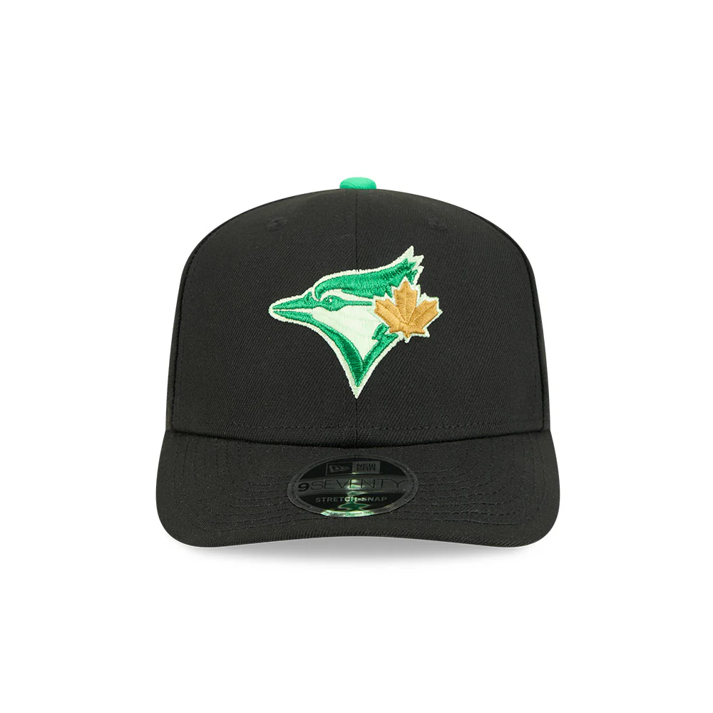 Toronto Blue Jays New Era Black St. Patrick's Day 2026 - 9SEVENTY Adjustable Hat - Image 3