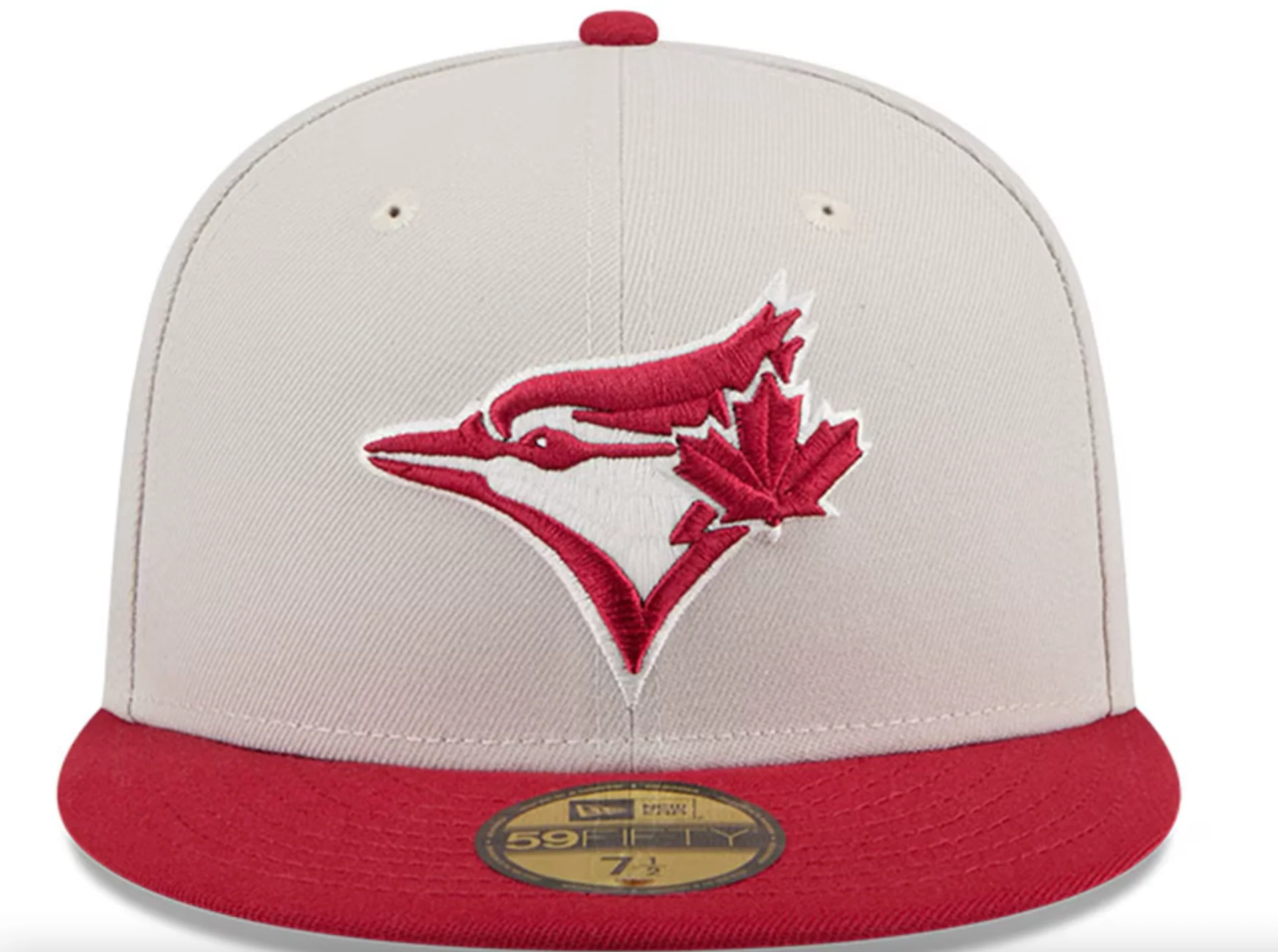 Toronto Blue Jays New Era 2024 July 4th 59FIFTY Fitted - Cream - Image 3
