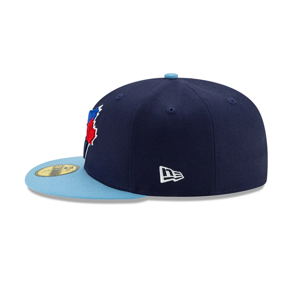 Toronto Blue Jays New Era Navy/Powder Blue Alternate 4 - 2025 World Series 59FIFTY Fitted Hat with Embroidered WS - Image 3