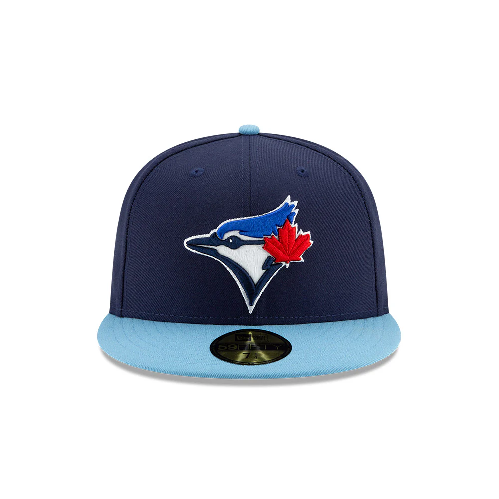 Toronto Blue Jays New Era Navy/Powder Blue Alternate 4 - 2025 World Series 59FIFTY Fitted Hat with Embroidered WS - Image 5