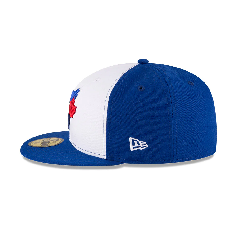 Toronto Blue Jays New Era White Front Alternate 3 - 2025 World Series 59FIFTY Fitted Hat with Embroidered WS - Image 3